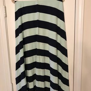 Striped Maxi Skirt